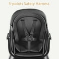 thumbnail image 5 of AILEEKISS 8 in 1 Baby High Chair, Toddler Dining Booster Seat for Eating, Black, 5 of 10