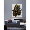 thumbnail image 4 of Marmont Hill "Dreams of Long Ago" by Norman Rockwell Painting Print on Canvas, 4 of 5