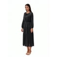 thumbnail image 2 of PRETTYGARDEN Women's Maxi Tie Dress, Sizes S-XXL, 2 of 6
