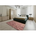 thumbnail image 5 of Ahgly Company Machine Washable Indoor Rectangle Transitional Cherry Red Area Rugs, 2' x 3', 5 of 7