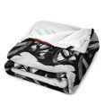 thumbnail image 4 of Manta de franela cálida y acogedora de Maléfica para sala de estar, dormitorio, cama, sofá, camping, viajes, mantas de vellón para todas las estaciones, regalos para niños, niñas, niños y adultos, 60, 4 of 8