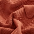 thumbnail image 6 of Mainstays Stitched Corded; F/Q Quilt for Adults -Rust Orange, 6 of 8