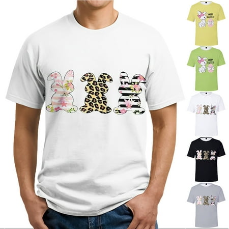 

Easter Girls Short Sleeve Tees Loose Tops Up to 8XL