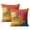 Orange (18), variante sur Ensemble de 2 Taies d'Oreiller 16x16 Pouces Housses d'Oreiller Décoratives Contemporaines Brun Gris Beige Orange Peinture Abstraite Taies d'Oreiller Modernes pour Canapé Sofa Lit Chaise
