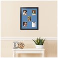 thumbnail image 2 of ArtToFrames Collage Photo Picture Frame with 5 - 3.5x5" Openings, Framed in Black with Liberty Blue and Black Mats (CDM-3926-988), 2 of 8