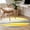 Yellow, variant on Yellow Gray Round Area Rug 4 FT, Non Slip Indoor Outdoor Rug, Contemporary Abstract Oil Painted Art Washable Soft Circular Carpet Non-Shedding Floor Mat for Coffee Table Nursery Foyer Balcony