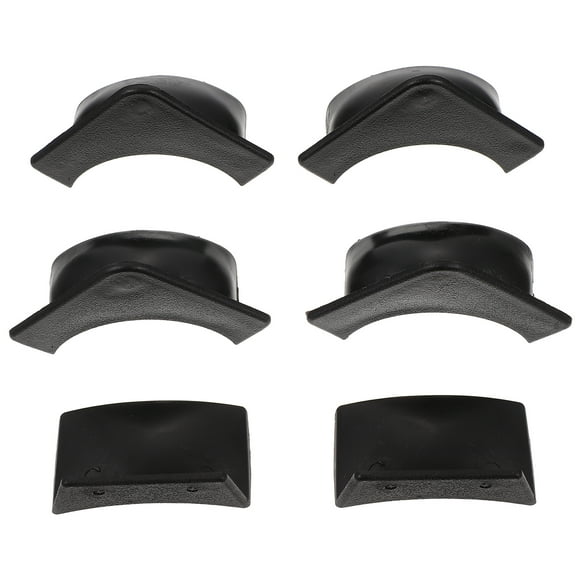 KAKOWELY 2 Sets Billiards Table Pocket Liner Table Accessories Table Tools for Pool Table (Black),2.76X"X0.98"X0.79"
