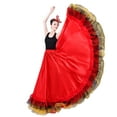 thumbnail image 4 of Modern Spain Flamenco Skirt Women'S Folk Belly Skirts For Dancing Spanish Gypsy Skirt Stage Dance, 4 of 9
