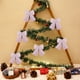 thumbnail image 4 of Ireezec Velvet Christmas Bows Polyester Tree Decoration Gift Wrapping Party Supplies Decor Festive Ornament for Xmas Mall Wedding Birthday Celebration, 4 of 6