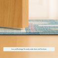 thumbnail image 5 of Addison Rugs Chantille Indoor/Outdoor Transitional Geometric Teal Machine Washable Round Rug, 8' x 8', 5 of 8