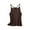 Brown, variant on Womens Tank Tops Cotton Modal Sleeveless Cami Soft Solid Color Loose Fit Tank Top for Home Wear Coffee L