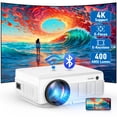 thumbnail image 1 of Proyector YEZMEK 4K compatible con 1080P 16000 Lux WiFi Bluetooth, 1 of 7