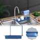 thumbnail image 1 of Sink Telescopic Shelf Kitchen Supplies Multifunctional Pull-out Storage Rack Can Hang Sink Dishwashing Cloth Rack, 1 of 9