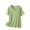 Green, variant on yillto Womens Plus Size Cotton Shirts V Neck Short Sleeve Loose Soft Tshirts Summer Basic Tee Tops