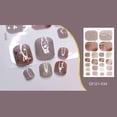 thumbnail image 1 of Fiudx Pegatinas para Uñas de Los Pies, Diseño de Diamante de Imitación Bronceado Brillante, Fácil Aplicación Autoadhesiva, Patrones Coloridos de Moda, Accesorio de Decoración de Uñas Diy, Divertido p, 1 of 2