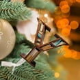 thumbnail image 4 of KCEHTA Christmas Book Ornaments, Letter Shaped Bookshelf Pendant, Book Lover Christmas Ornaments, 26 Letters Christmas Tree Decoration, Personalized Christmas Gifts for Book Lovers, Librarian, 4 of 7
