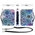 thumbnail image 4 of Kuiaobaty Boho Mandala Print Bible Cover for Women Men Lightweight Bible Cover PU Leather Makeup Organizer Expand Brief Case Journal Case Christian Purses Handbags with Shoulder Strap, 2XL, 4 of 7