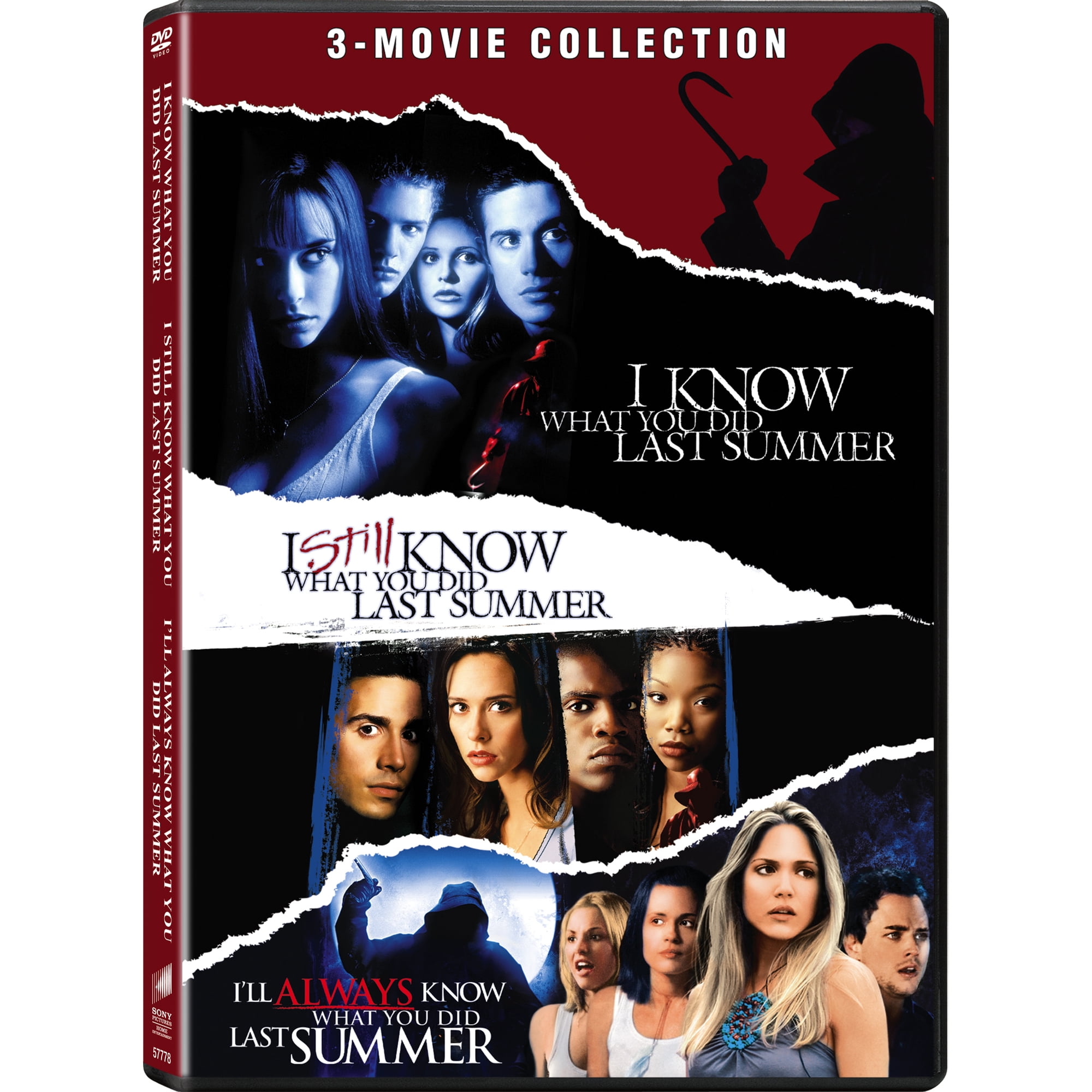 I Know What You Did Last Summer 3 Movie Collection (DVD) Sony, Horror, Mystery, Thriller