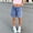 Blue, variant on Cethrio Girls Denim Shorts 2026, Fashion Summer Elastic Waist Relaxed Fit Jean Shorts Blue Size 10-12