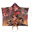thumbnail image 2 of The Powerpuff Girls Wearable Blanket Cloak Arctic Velvet Hooded Blanket Soft Fuzzy Hoodie Blanket Cape for Adults Kids 50"x60", 2 of 8