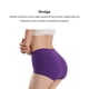 thumbnail image 4 of Qarigey Ropa interior Mujer Lencería de cintura alta Calzoncillos elásticos sin rastro Bragas sexy Calzoncillos femeninos transpirables Fajas Ropa interior Púrpura L, 4 of 6