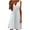 Summer Dresses for Women Plus Size-White, variant on Homenesgenics Summer Dresses for Women under $10 Fashion Women Summer Casual Solid Round-Neck Sleeveless Long Dress Green XL