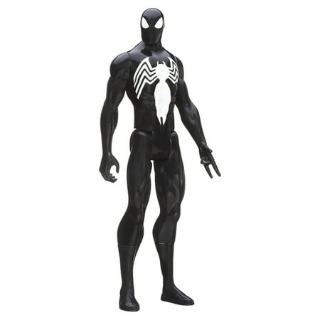 Marvel Ultimate Spider-Man Titan Hero Series Black Suit Spider-Man Figure price history on PriceWatchPro