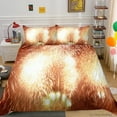 thumbnail image 1 of Home Textiles 3D Firework Printing Fashionable Bedding Cover Suit With Pllowcase Golden Bed Cover,Full (80"x90"), 1 of 4