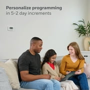 Honeywell Thermostat, 5-2 Day Digital Programmable Thermostat, White
