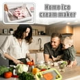 thumbnail image 3 of Ensemble de Machine à Crème Glacée Roulée, Plateau de Crème Glacée Roulée pour la Maison avec 2 Grattoirs, Machine à Crème Glacée Roulée Faite Maison Bricolage, 3 of 8