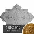 thumbnail image 3 of 29 1/8"H x 38 1/8"W x 1 3/4"P Cathedral Ceiling Medallion, Hand-Painted Golden Oak, 3 of 4