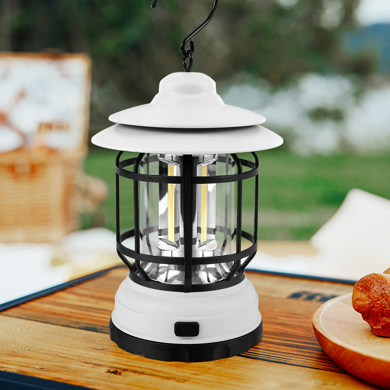 Austok Camping Lantern,Battery Powered LED Camping Lantern, Portable Camping Lantern Light, Waterproof Tent Light for Outdoor Hiking Fishing Garden