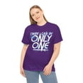 thumbnail image 3 of There Can Be Only One Rad Retro 80s Movie Quote Unisex Heavy Cotton T-shirt, 3 of 5
