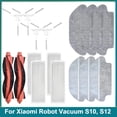 thumbnail image 2 of Compatible For Xiaomi Robot Vacuum S10 S12 B106GL Replacement Spare Parts Accessories Main Side Brush Hepa Filter Mop Cloth, 2 of 5