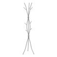 thumbnail image 1 of Monarch Specialties Coat Rack, Hall Tree, Free Standing, 11 Hooks, Entryway, 74"h, Bedroom, Metal, Grey, Contemporary, Modern, 1 of 4