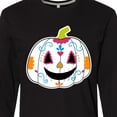 thumbnail image 4 of Inktastic Day of the Dead Pumpkin Long Sleeve T-Shirt, 4 of 5