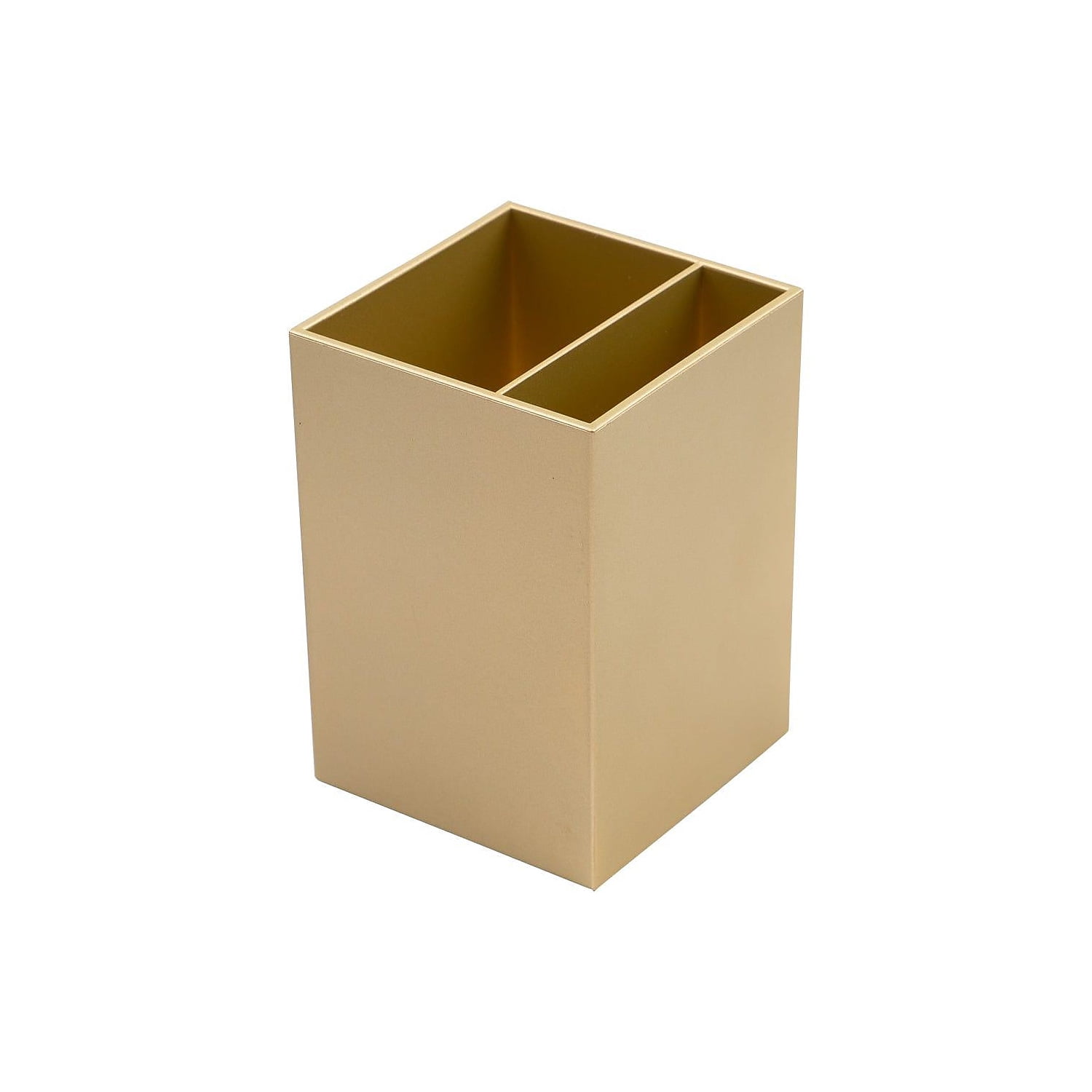 JAM PAPER Desk Trio Pack Gold Stapler Tape Dispenser & Pen Holder 3/Pack 337841GO