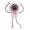Pink, variant on Portable Robot Fan Man, Mini Handheld Personal Fans, Desk Fan Rechargeable with Suckers, Small Fans for Office, Home, Outdoors Sports Camping Traveling