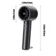 thumbnail image 3 of Ventilador Porttil Con Pantalla Digital, Ligero, De Plstico, 7 Pulgadas, Pantalla Led, Funcionamiento Silencioso, Ideal Para Relajarse En Casa O En La Oficina, 1 Unidad, Negro, Ukhbmc | Black, 3 of 8