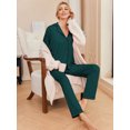 thumbnail image 4 of Avidlove Women's Pajama Sets Button Down Two Piece PJ Sets for Ladies Long Sleeve Sleepwear Nightwear Soft lounge sets S-XXL, 4 of 8