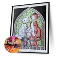 thumbnail image 1 of Cuadros Decorativos Kit de pintura de diamantes 5D, mosaico de diamantes redondo completo con pintura de cristal de Disney DIY DQrwqpou Nuevos Originales, 1 of 9