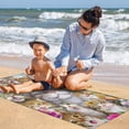 thumbnail image 4 of Yibo Strawberry BathTowel ，Lightweight Towel for The Swimming Sports, Quick Dry Sand Free Beach Towel, Suitable for Men Women Boys Girls, 4 of 7