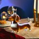 thumbnail image 4 of Botella De Vidrio 1Pcs 8.26x8.26x5.31" High Borosilicate Glass Wine Bottle for Whisky Brewing and Crafts with Dachshund Design JASKFLY, 4 of 9