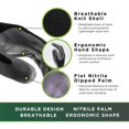 thumbnail image 2 of SHOWA Atlas 370B Nitrile Palm Coated General Purpose Work Glove, Black, XX-Large Pack of 12 Pairs, 2 of 6