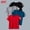 Red+Gray+Black+Blue, variant on Zylanna Toddler Boys 4PC Athletic T-Shirts, Quick-Dry Striped Short Sleeve Moisture Wicking Performance Tee Tops for Sport Multicolor Size 4-5