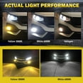 thumbnail image 6 of Lasfit H7 LED Headlight Bulbs, Switchback Brightness High Low Beam, 60W 6000LM 2 Modes, 6 of 10