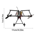 thumbnail image 3 of RC Paper Airplane Toy with 3 Batteries, 2.4GHz Remote Control Foam Glider Plane Set, DIY Long Endurance Flying Aircraft Model, 3 of 6