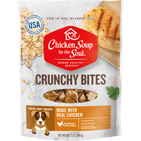 UPC: 0819239013435 | Chicken Soup Crunchy Bites Chicken Biscuit Dog Treats 12 oz