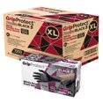 thumbnail image 1 of Guantes de examen de nitrilo GripProtect Precise Black 5 100 XL, 1 of 4