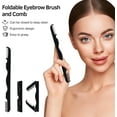 thumbnail image 7 of Rongsi Eyelash Curlers Kit for Women w Lash Curler, Eyelash Comb Seperator, 3 in1 Mascara Brushes, Eyelash Extension Tweezers, Foldable Eyebrow Brush and Comb, 10 Silicone Refills Pads, 7 of 7